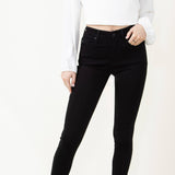KanCan High Rise Super Skinny Jeans for Women in Black