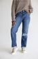 KanCan Mid Rise True Straight Leg Jeans for Women