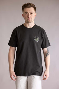 Katin Sur T-Shirt for Men in Black Wash
