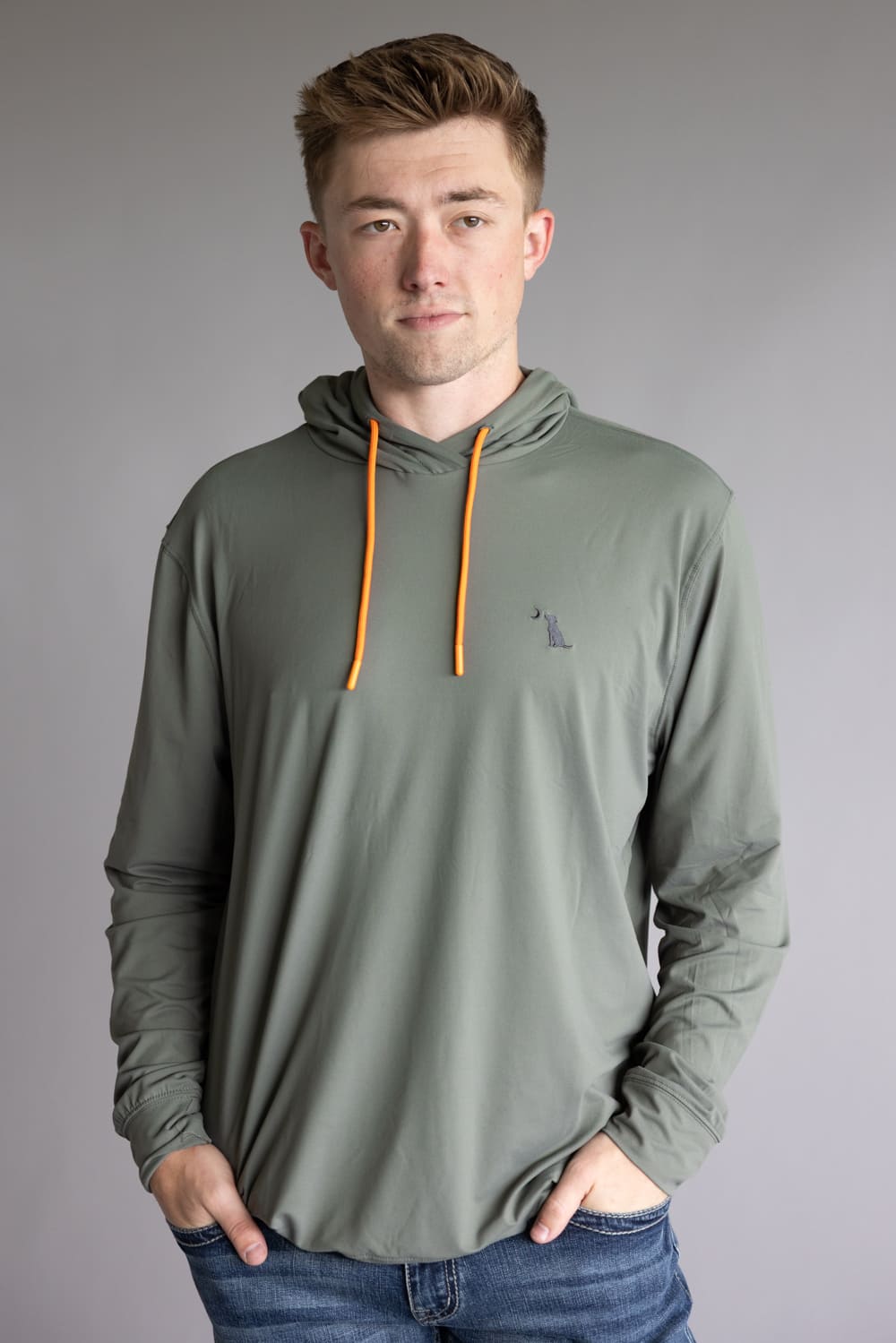 Local Boy Hemlock Hoodie for Men in Olive