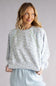 Simply Southern Lounge Pullover for Women in Blue Floral