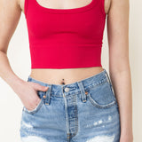 Levi’s 501 High Rise Med Wash Denim Shorts for Women