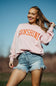 1897 Active Sunshine Sweatshirt for Women in Pink 