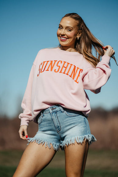 1897 Active Sunshine Sweatshirt for Women in Pink 