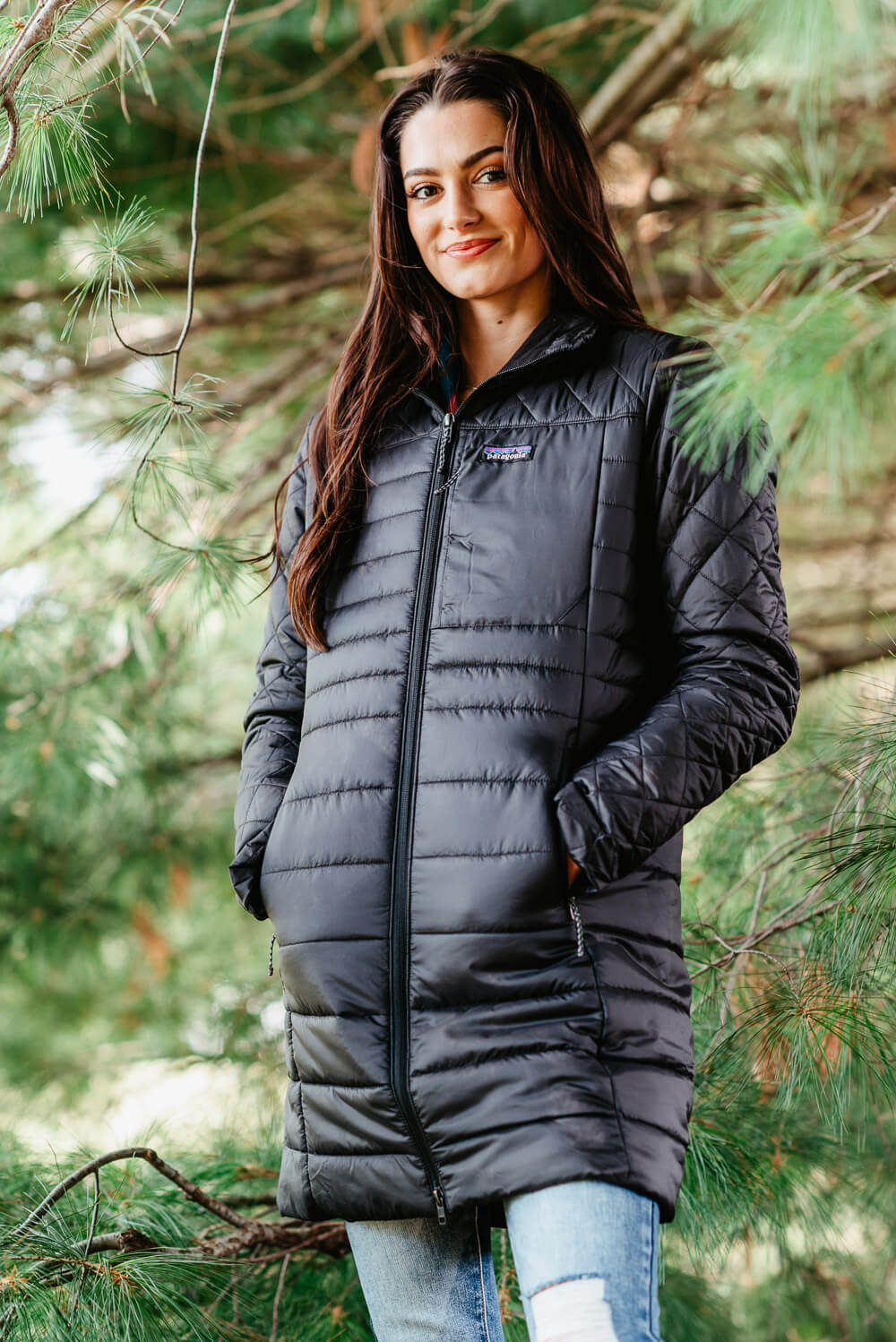 Patagonia Women’s Long Radalie Jacket in Black