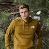 The North Face Box Logo Hoodie for Men in Green 