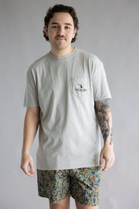 Local Boy Bronco T-Shirt for Men in Silver