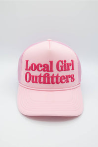 Local Girl Outfitters Etna Foam Trucker Hat for Women in Pink