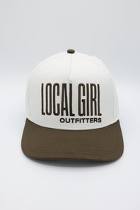 Local Girl Outfitters Stacked Rope Hat for Women in Stone