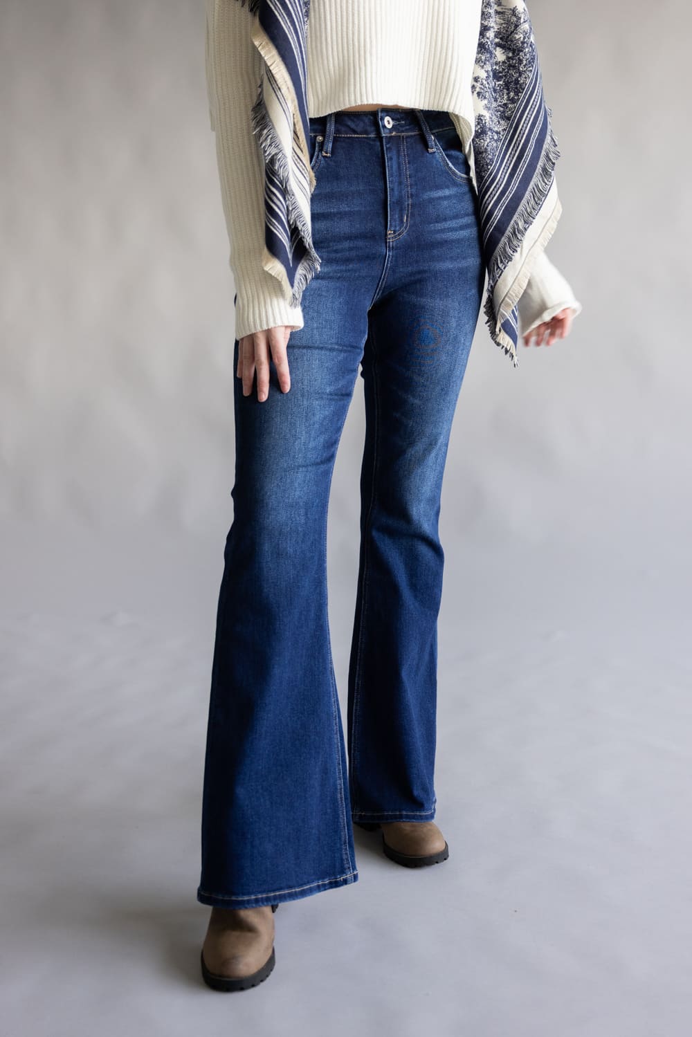 Mica High Rise Flare Jeans for Women