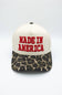 Made In America Trucker Hat for Women in Leopard/Tan