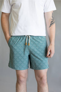 Marsh Wear Fulton Volley 6” Shorts for Men in Antique Green