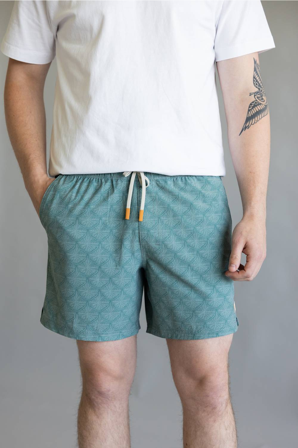Marsh Wear Fulton Volley 6” Shorts for Men in Antique Green