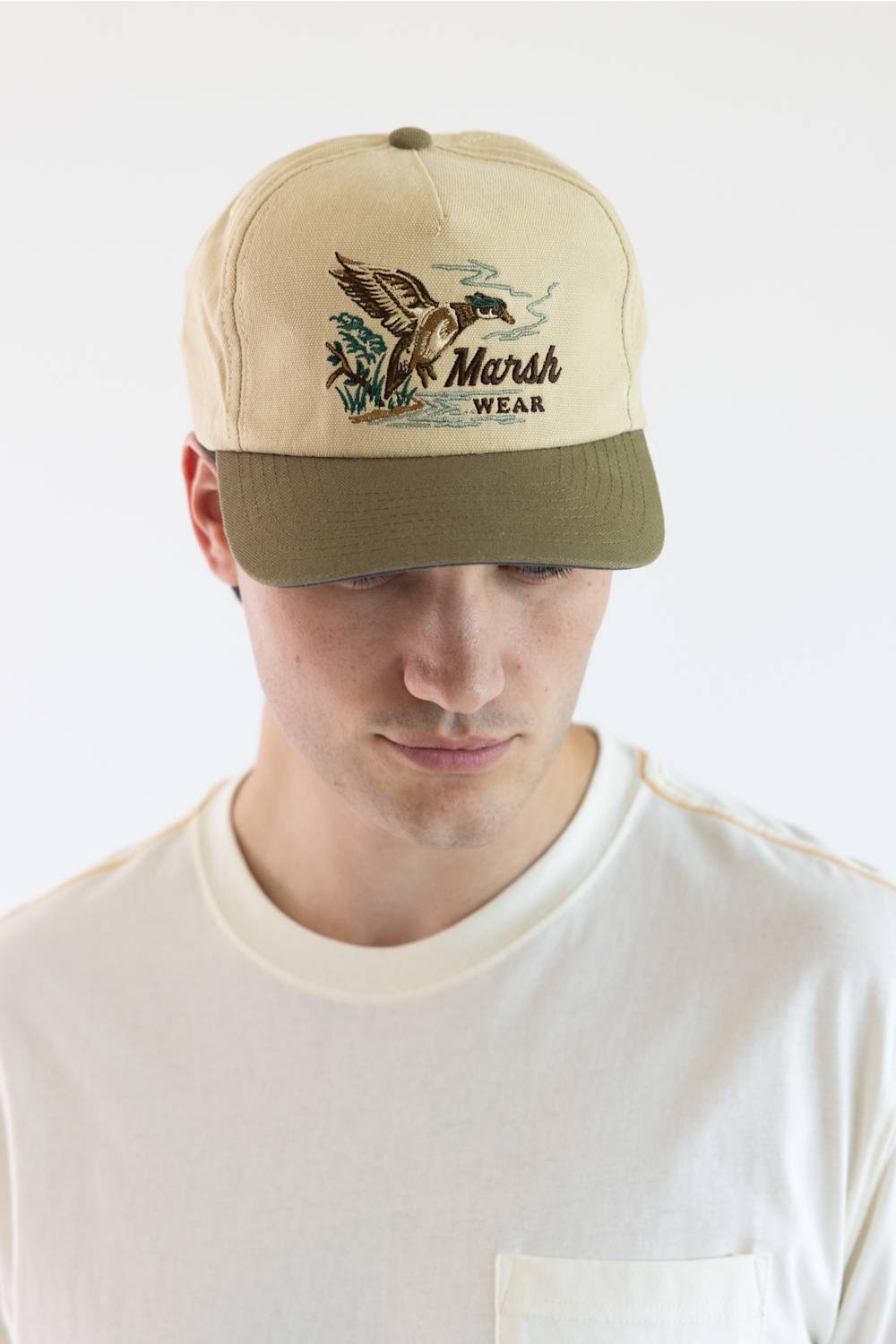 Marsh Wear Heritage Hat for Men in Olive