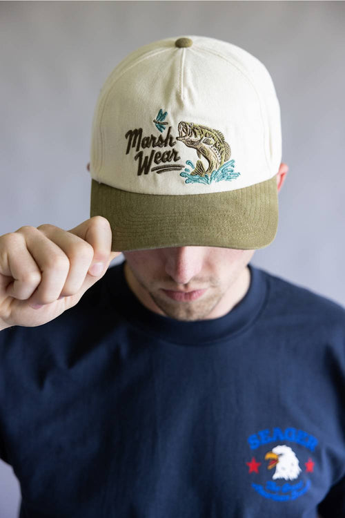 Marsh Wear Heritage Hat for Men in Slate Green