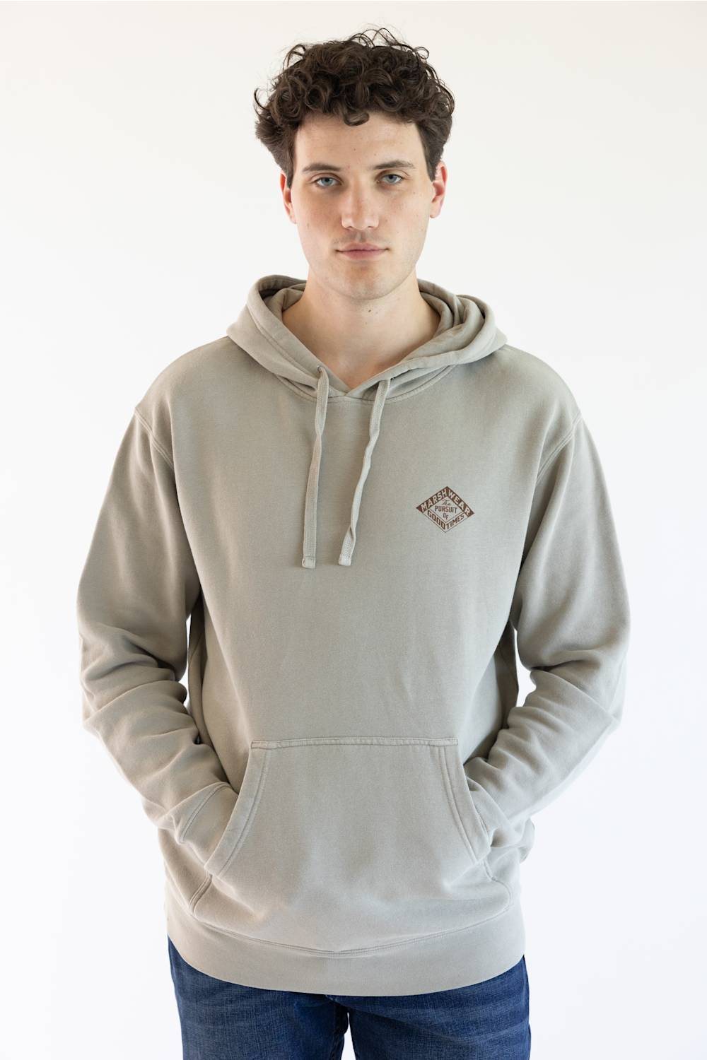 Marsh Wear Natural Resources Hoodie for Men in Cement | MWF1066-CMT-CEMENT