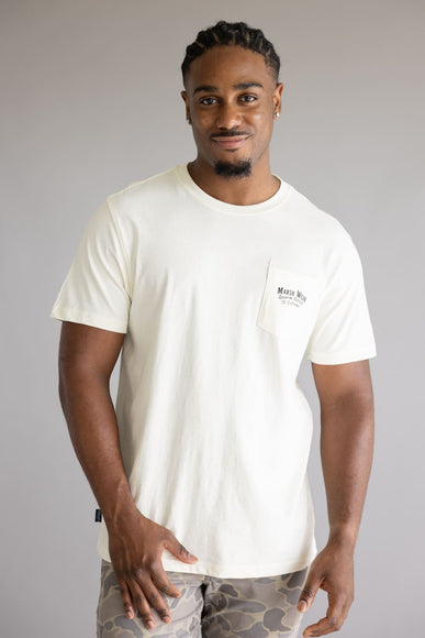 Marsh Wear Sportsman T-Shirt for Men in Vintage White