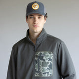 Marsh Wear Sullivan ¼ Zip Pullover for Men in Ash Grey