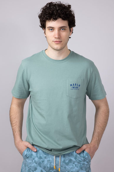 Marsh Wear Alton Camo T-Shirt for Men in Trellis
