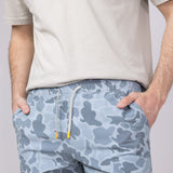 Marsh Wear Fulton Volley 8” Shorts for Men in Grey Mallard Camo