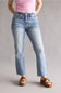Mica Mid Rise Ankle Straight Jeans for Women