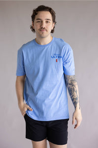 Michelob Ultra First Round T-Shirt for Men in Carolina Blue