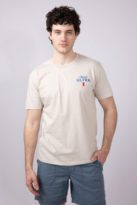 Michelob Ultra Golf T-Shirt for Men in Sand