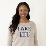 Miracle Lake Life Sweater for Women in Khaki 
