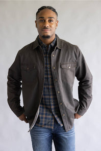North River Ranch Jacket for Men in Dark Brown | NRM8083-DBROWN