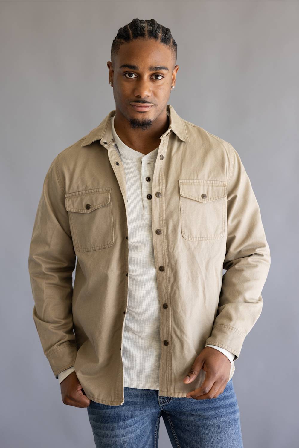 North River Ranch Jacket for Men in Crockery