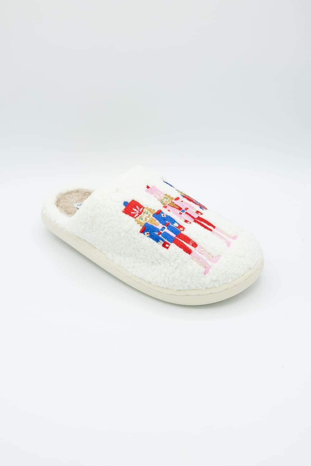 Nutcracker Slippers for Women in White