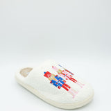 Nutcracker Slippers for Women in White