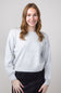 Crewneck Sweater for Women in Grey