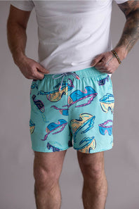 Party Pants Blockers swim shorts mint