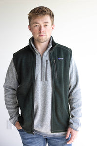 Patagonia Men’s Better Sweater Fleece Vest in Green