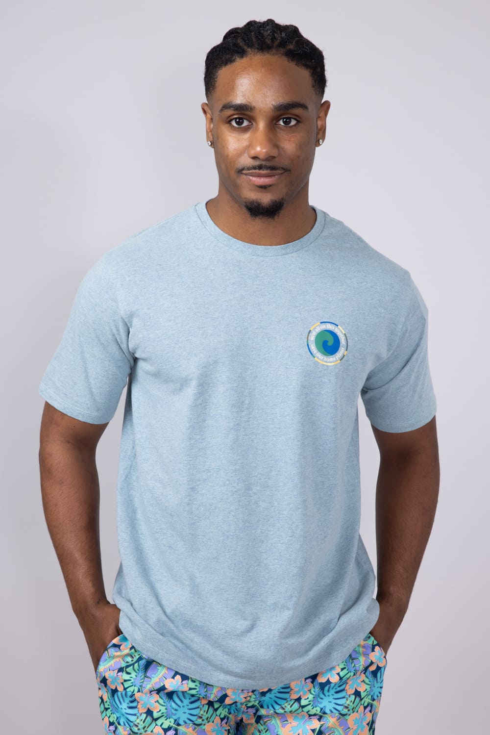 Patagonia Men's Unity Fitz Responsibili-tee T-Shirt in Blue