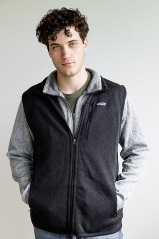 Patagonia Men’s Better Sweater Fleece Vest in Black