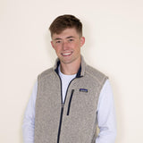 Patagonia Men’s Better Sweater Fleece Vest in Tan