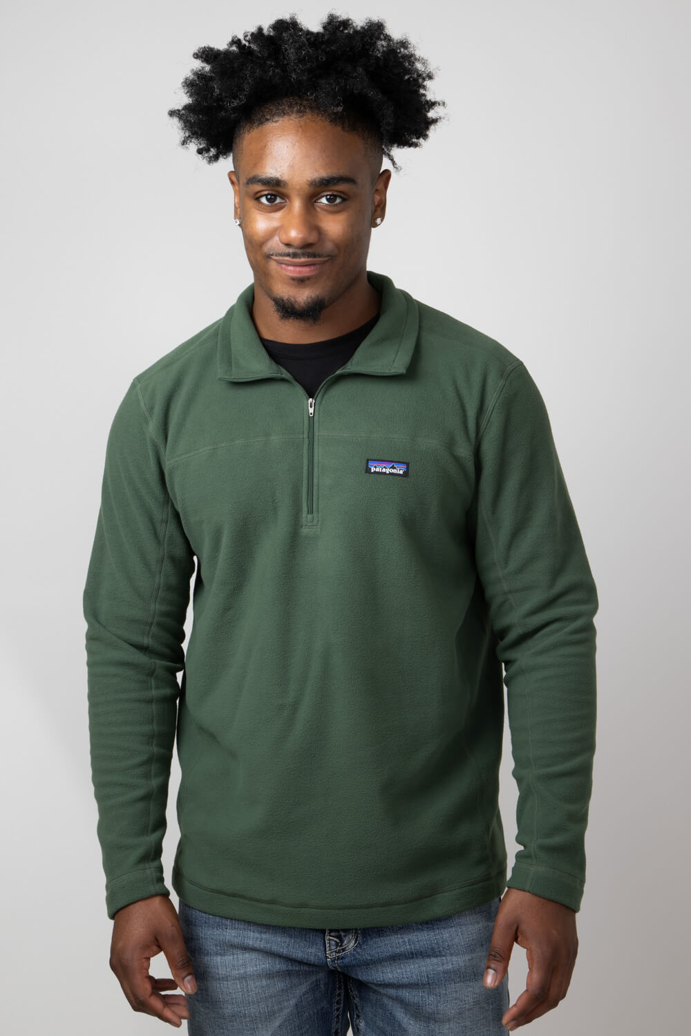 Patagonia Men’s Micro D Fleece Pullover in Green 
