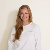 Patagonia Women’s Long Sleeve How To Slide Responsibili-Tee in White