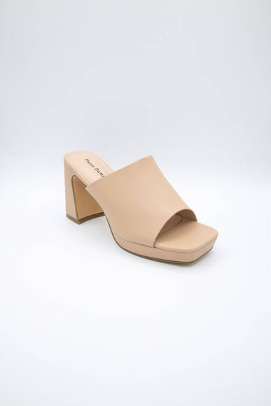 Pierre Dumas Lois Platform Heels for Women in Nude