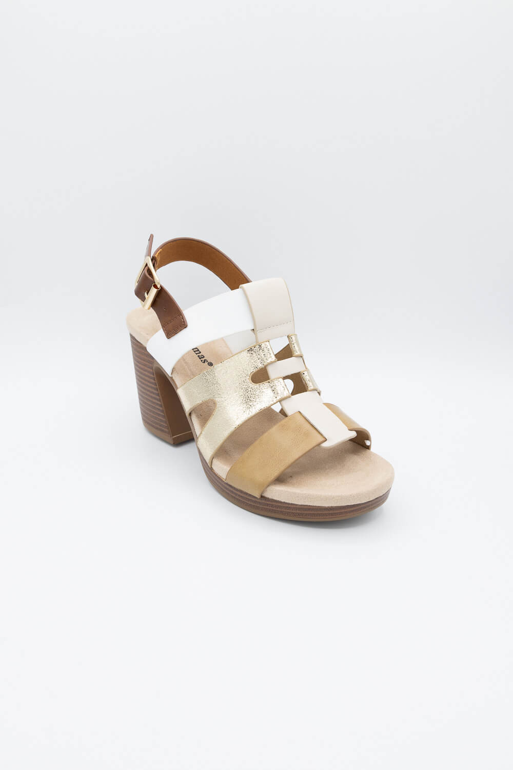 Pierre dumas gold wedges discount