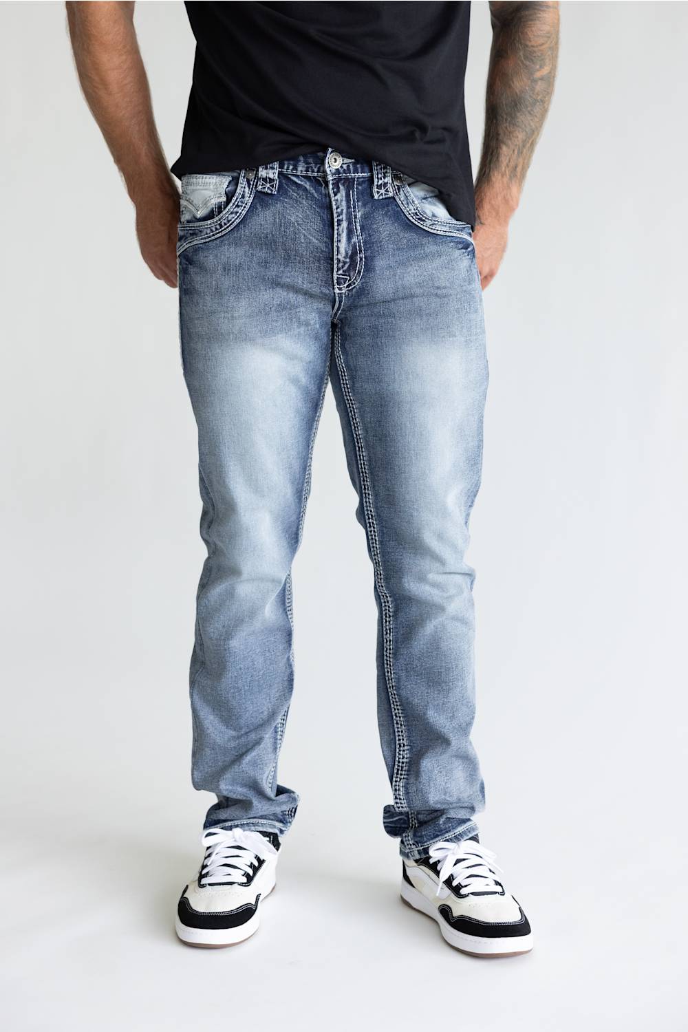 Pure Luck Tadpole Straight Leg Jeans for Men