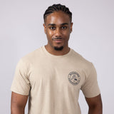 Quiksilver Bubbles T-Shirt for Men in Heather Beige