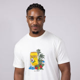 Quiksilver Pacifico Sunstroke T-Shirt for Men in Off White