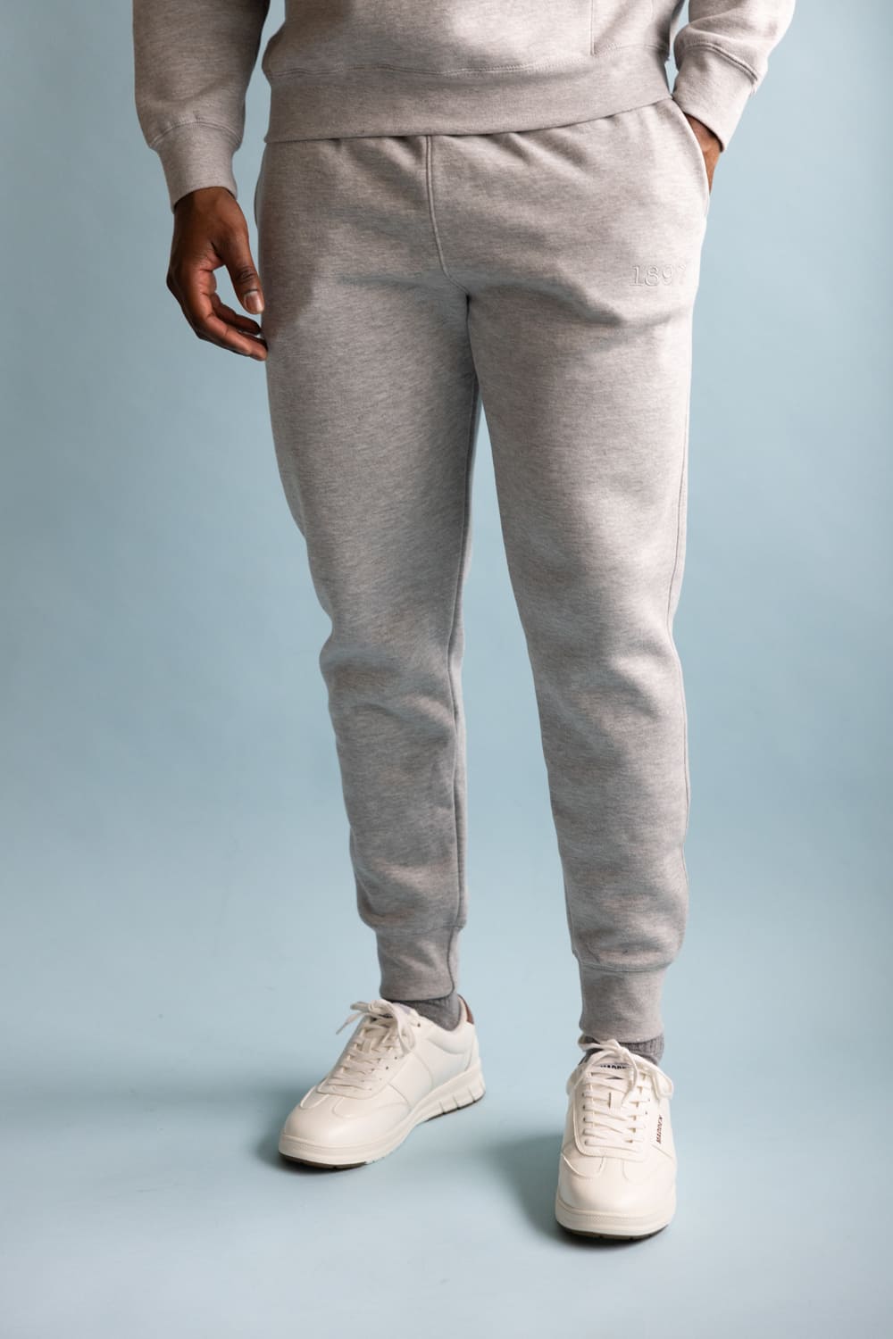 1897 Active City Joggers for Men in Heather Grey 
