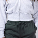 1897 Active Basic Fleece Shorts for Women in Green