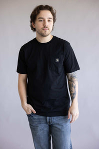 Carhartt Irvine Relaxed Block Camo T-Shirt for Men in Black