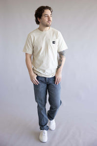 Carhartt Irvine Relaxed Camo T-Shirt for Men in Oatmilk