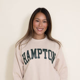 Hampton Fleece Sweatshirt for Women in Cream